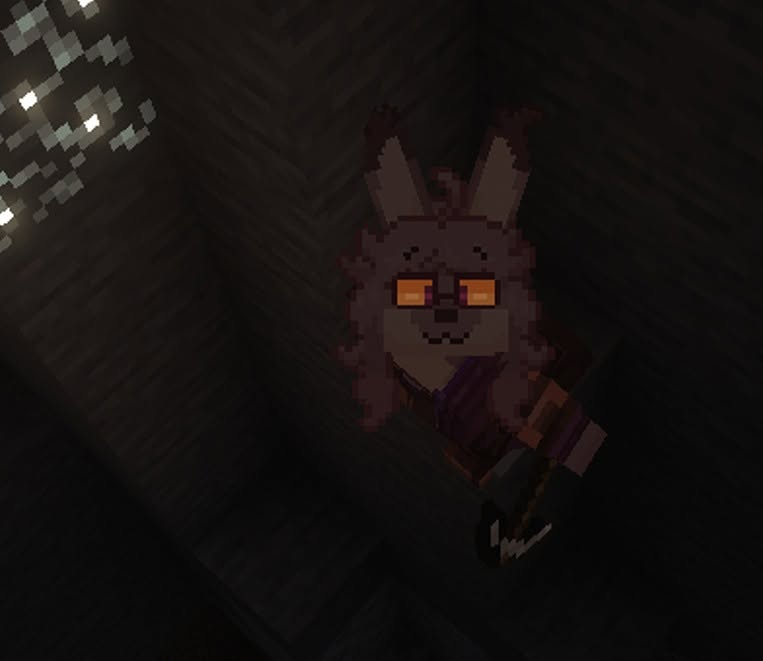 Rekteon's tweet photo. Really awesome custom minecraft player model @Nektsune_Hybrid did for me, ITS SO PRETTY I LOVE IT SO MUCH https://t.co/VWNcye8KMT