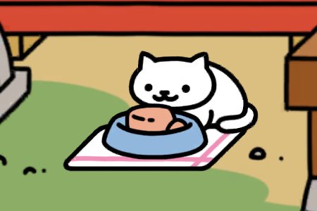 Periannath30's tweet photo. え、これって、何気に決定的瞬間では？
#ねこあつめ #ねこあつめ2 https://t.co/n9NYkzFqGg