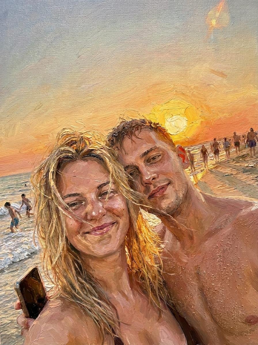 anonim_040's tweet photo. Hello, here's a prompt to transform your photos into an oil painting: https://t.co/qCRV6BqTvL https://t.co/O2wVhZsdPq