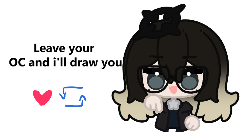 DaelDraw's tweet photo. Bueno gente, decidi mejor que dejen sus oc/vtubers para hacer dibujitos y de paso lleno mi vgen :3 asi que espero que les haga ilusiones. Solo tengan paciencia que tardare, tambien posiblemente los haga en stream :3 https://t.co/qxGZkTNghB