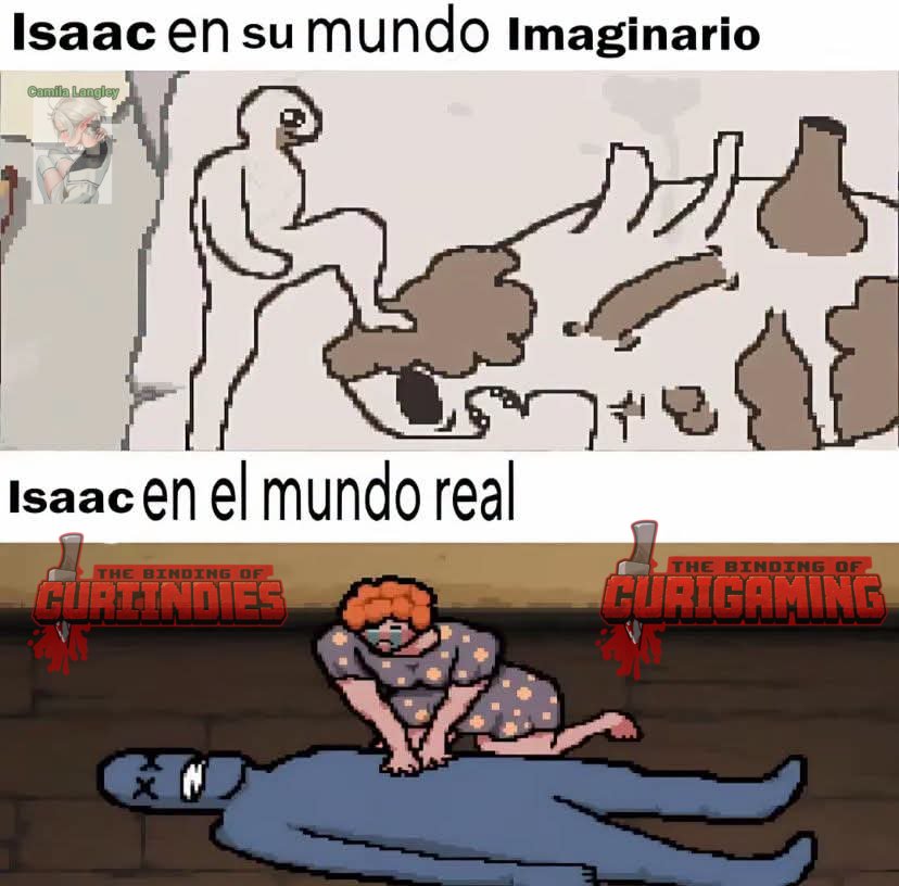 CuriGamingOfc's tweet photo. Isaac el gran soñador 
#thebindingofisaac https://t.co/xVn04g6lkx