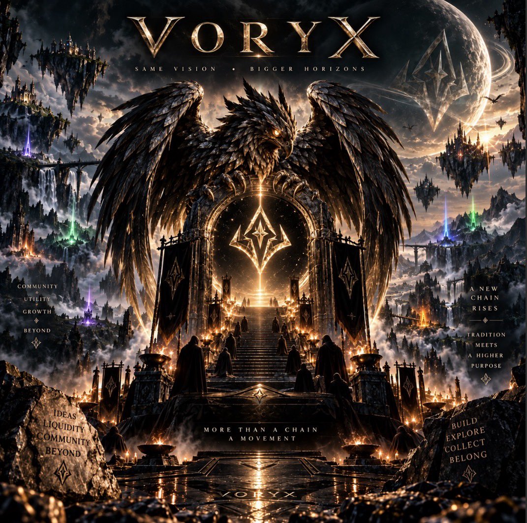 VORYX_Dev's tweet photo. $VORYX is live. A new ecosystem. A new vision. Built for what comes next.
Enter VORYX. ⚡
CA
0x0cc526074AA4a888ef1fAb0bbB2E142349985BB4 https://t.co/97AV0N26dH
