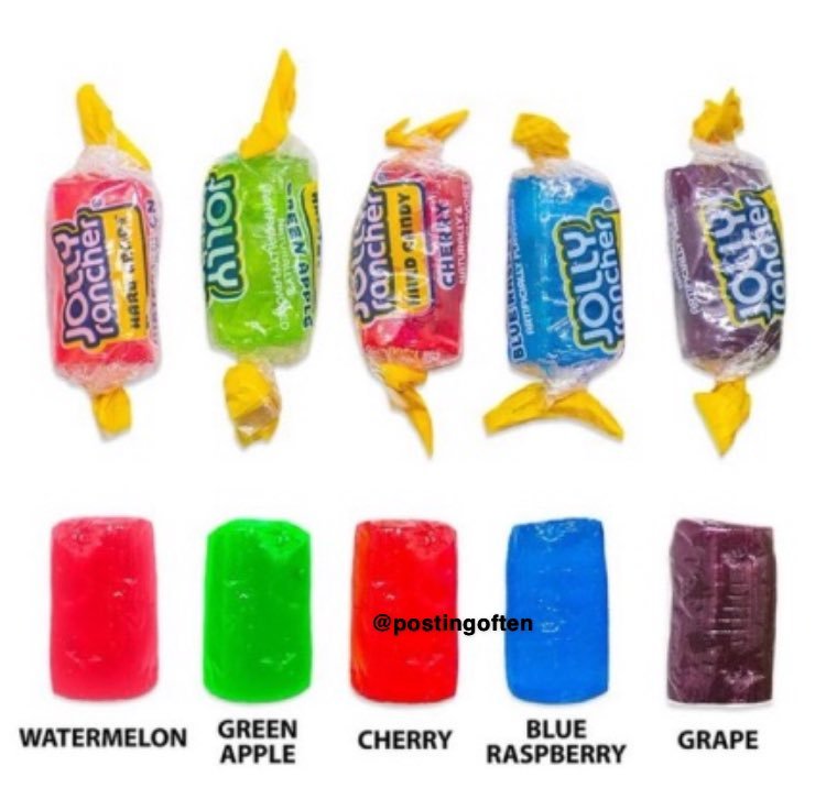 Skullz_Skeleton's tweet photo. What's your favorite jolly rancher? https://t.co/6n5zNqN4XN