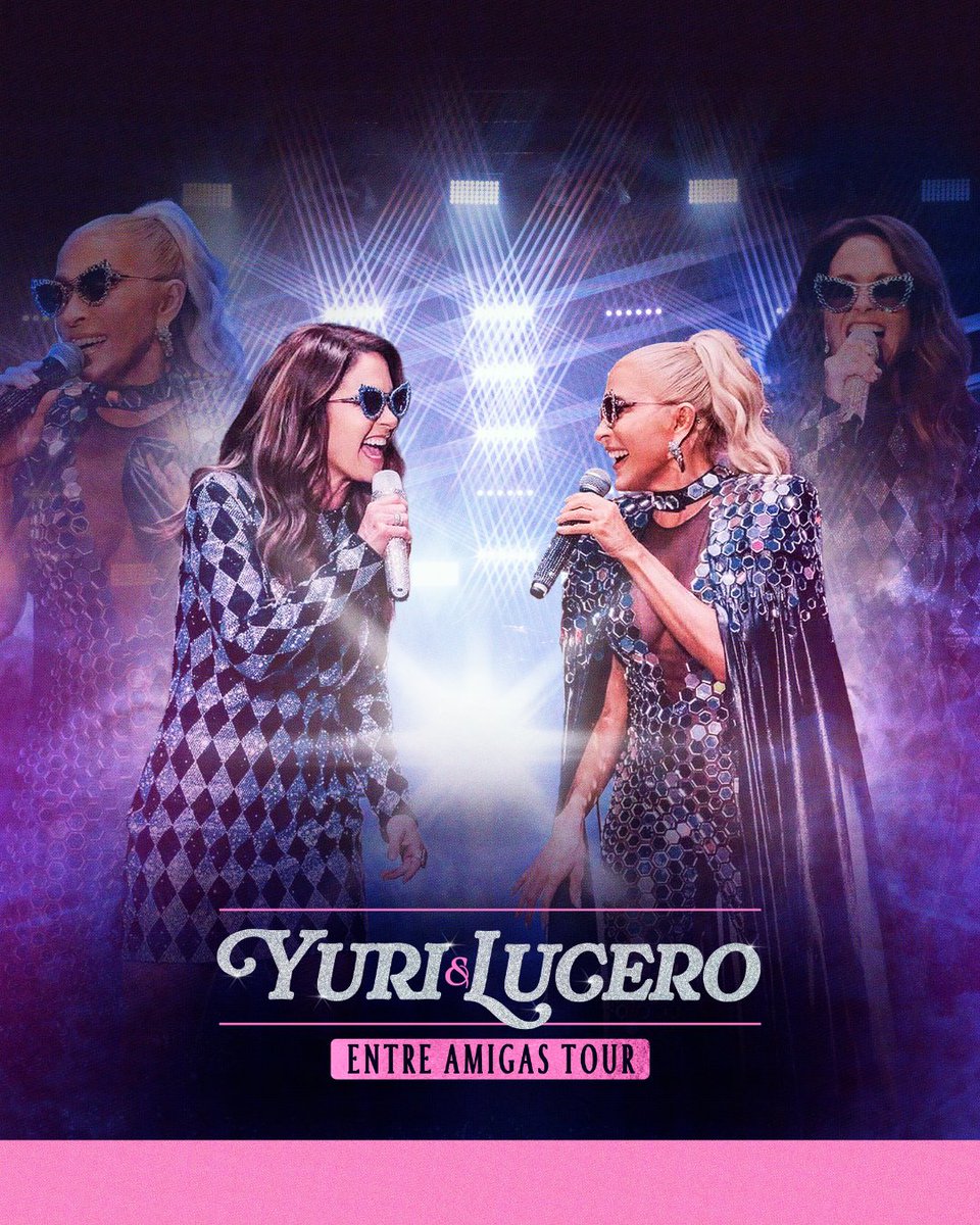 AlmaShowMx's tweet photo. 💖 ¡ENTRE AMIGAS está cada vez más cerca! 💖

Ya queremos vivir toda la energía, emoción y talento que Yuri &amp; Lucero llevarán al escenario. 🎤✨

¡Prepárate para unas noches inolvidables entre grandes éxitos, complicidad y mucha música! 🥰🎶 https://t.co/2svuYseRi4
