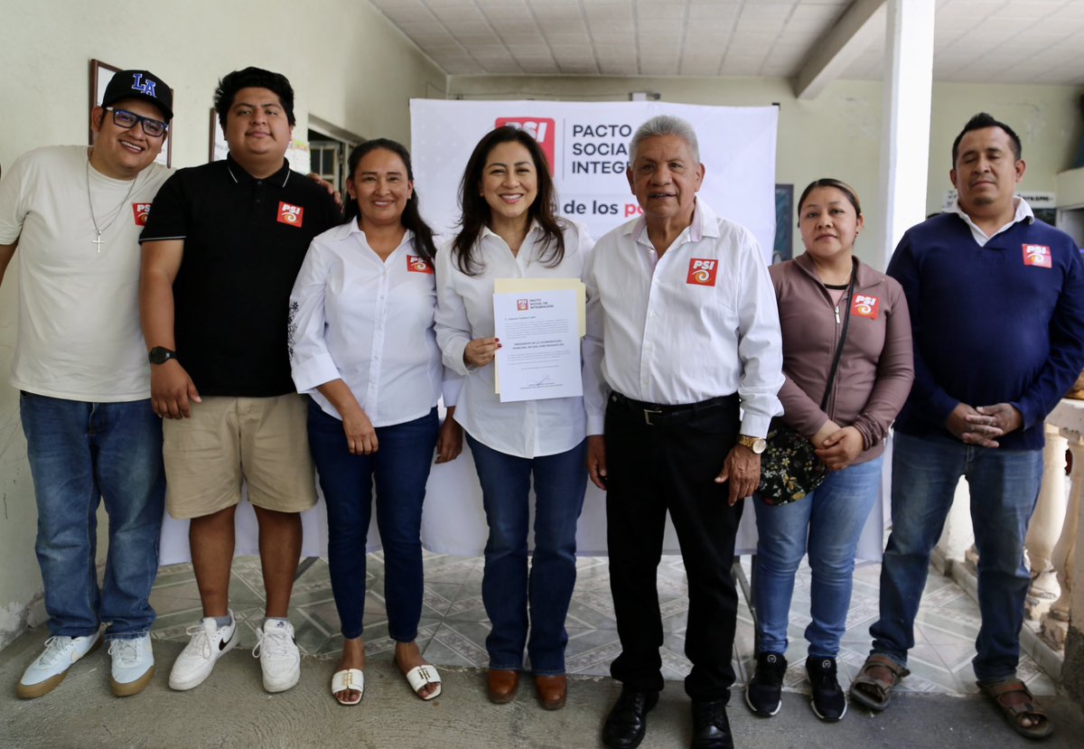 pueblaPSI's tweet photo. En #PSI, escuchar y dialogar son la base para tomar las mejores decisiones de la mano de la ciudadanía.

Nos fortalecemos en San José Miahuatlán con la llegada del Dr. Antonio Campos Celis al frente de la Coordinación Municipal, quien trabajará —hombro a hombro— con nuestra presidenta estatal, @Nadia_NavarroA.

Un líder con identidad, arraigo y la visión de sumar voluntades a través de un trabajo cercano y transparente que escuchará y sumará a las juntas auxiliares: San José Axuxco, San Mateo Tlacoxcalco, San Pedro Tetitlán y San Jerónimo Axochitlán.

¡Tu voz es el motor de PSI! Súmate a nuestro equipo.

#PSIPartidoQueSirve #SanJoséMiahuatlán #Puebla