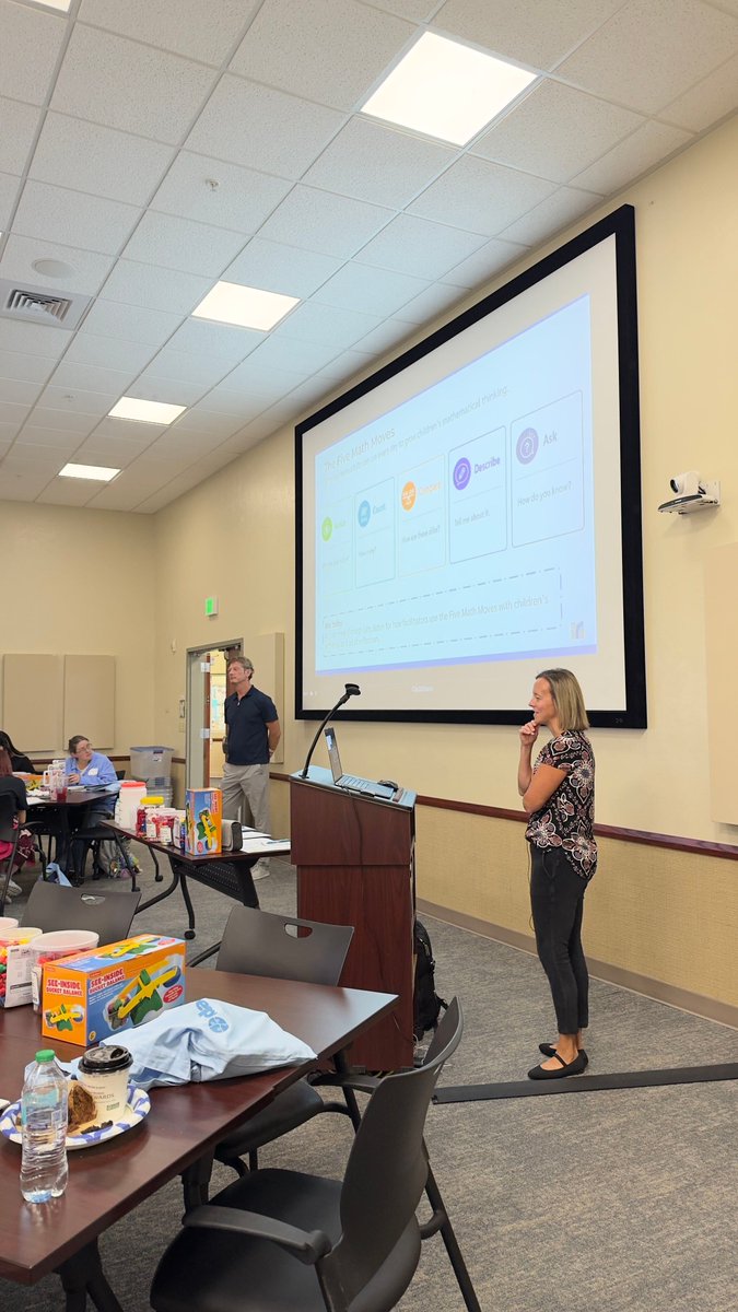 MarzanoResearch's tweet photo. Our early childhood experts were excited to kick off the first of 3 Idaho Early Math Institutes in Idaho Falls. It was a great day of learning alongside Idaho’s early childhood educators. Next stop: Coeur d’Alene! 

#IdahoEarlyChildhood https://t.co/z3hYJZJWSu