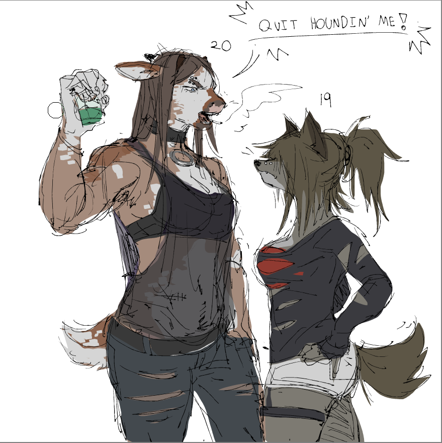 Nattoasti's tweet photo. First meet WIP
#furryartㅤㅤㅤ https://t.co/OhXxh53D3W