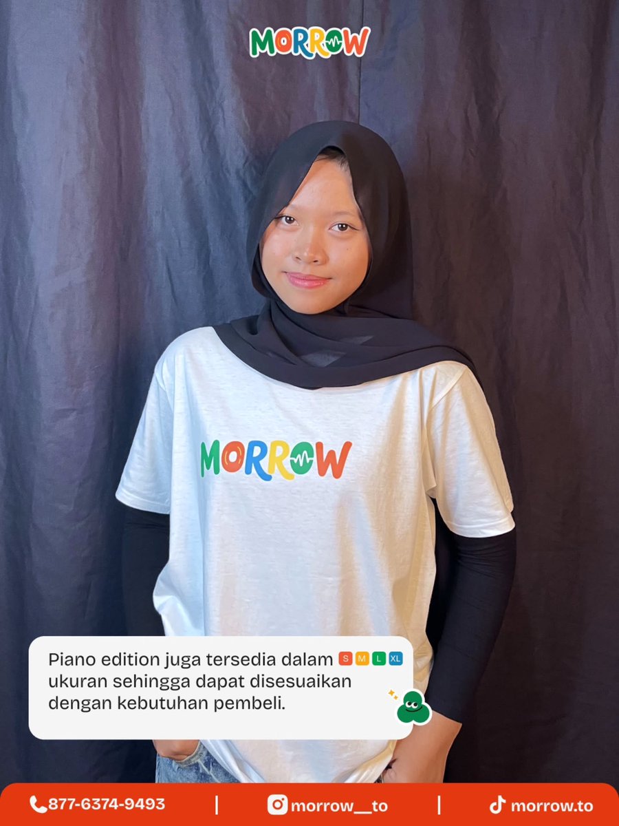 CarsonWork25275's tweet photo. BEDAH PIANO EDITION! Bukan cuma desainnya yang menarik, MORROW Piano Edition juga hadir dengan
• Cotton Combed 24s
• Sablon DTF
• Ukuran S–XL

Nyaman dipakai, kuat karakternya. Tertarik punya? Order lewat DM Instagram MORROW. https://t.co/1l668yGGQp