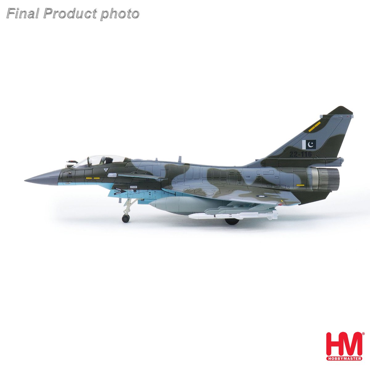 diecastdioram's tweet photo. Hobby Master HA9402 | Chengdu J-10C Firebird

Chengdu J-10C Firebird, Vigorous Dragon 22-116, 15 Sqn "Cobras", PAF Base Minhas, Pakistan

Scale 1:72 / Diecast model 

Pre-order now at: https://t.co/TWxvUmFqrF https://t.co/0B5sfGN90Q