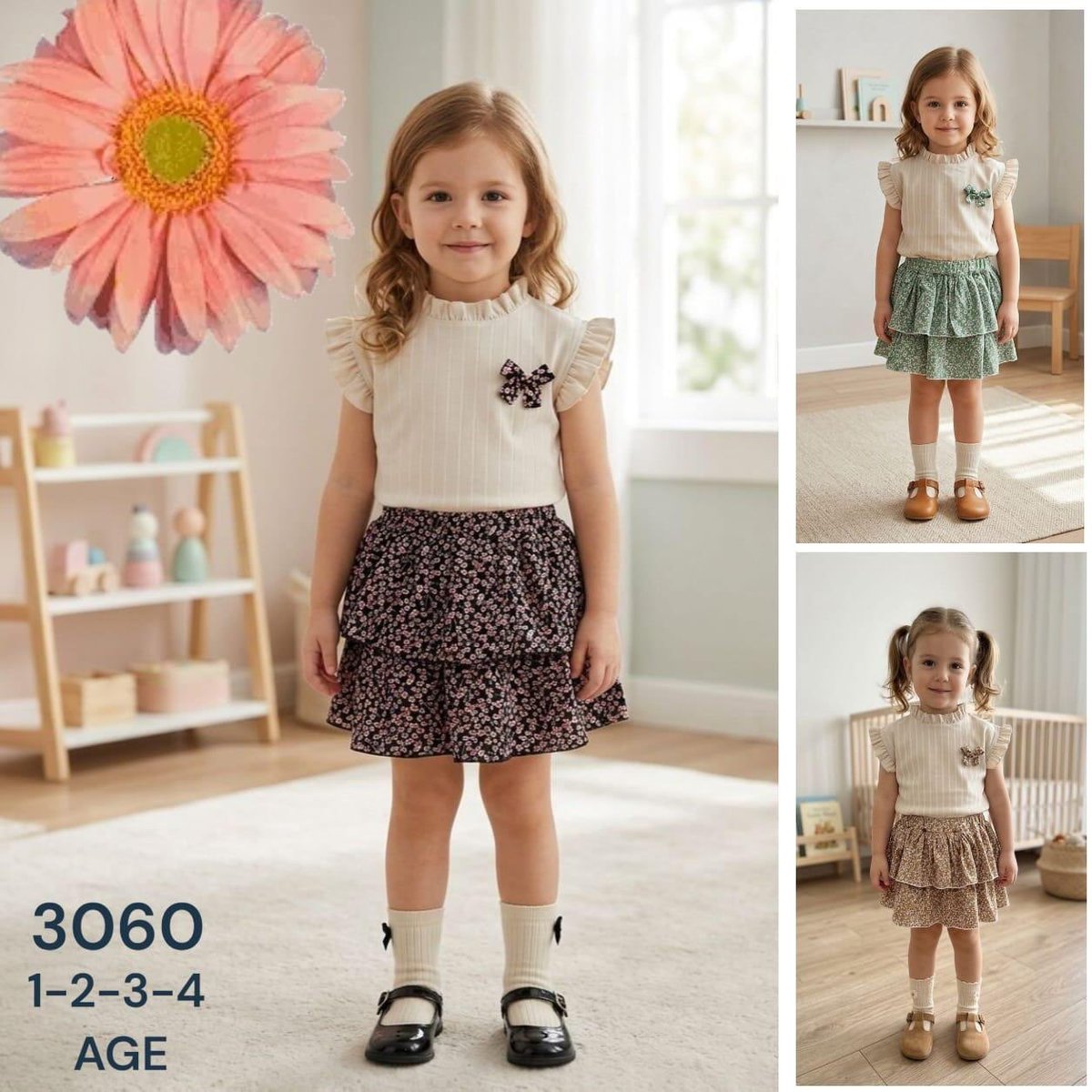 ChristianT97753's tweet photo. Little Princess Collection

Frill top and floral ruffle skirt—cute, comfy, and perfect for your baby girl. Sizes 1–4 years. DM or WhatsApp 78 868 280 to order. https://t.co/phEtDZJTMb