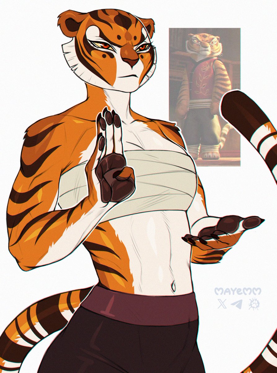 shaynelacey_'s tweet photo. #mastertigress
#tigress
#kungfupanda https://t.co/n7xzLUloHu