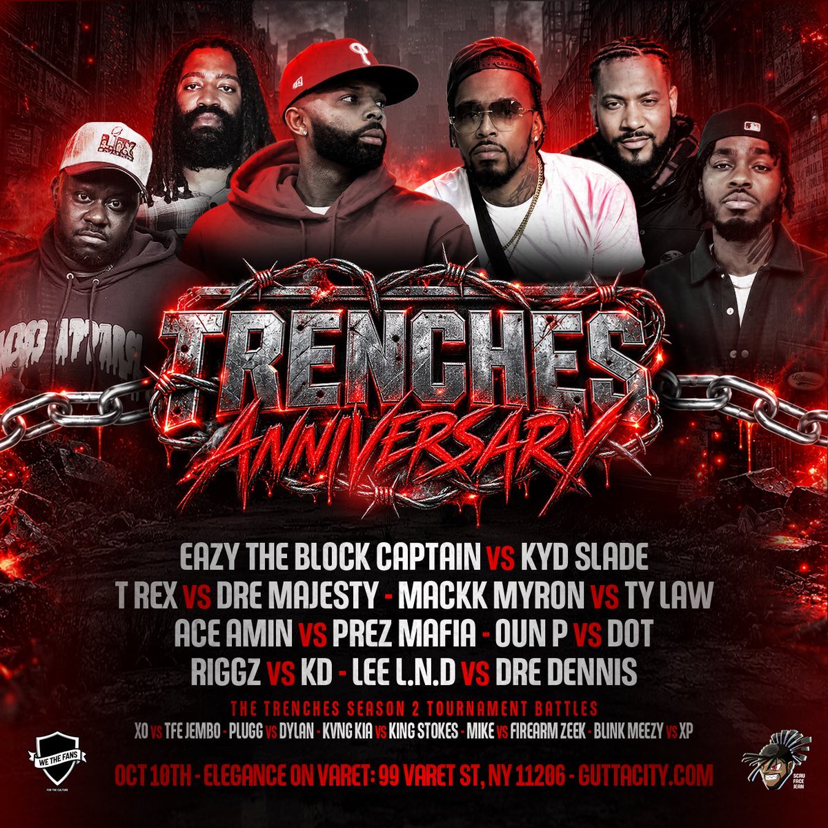 DotTeflon's tweet photo. Are you not Entertained?!

Oct 10th in Gotham ❗️

#Dot #Brooklyn #Trenches https://t.co/emlsKEx7xl