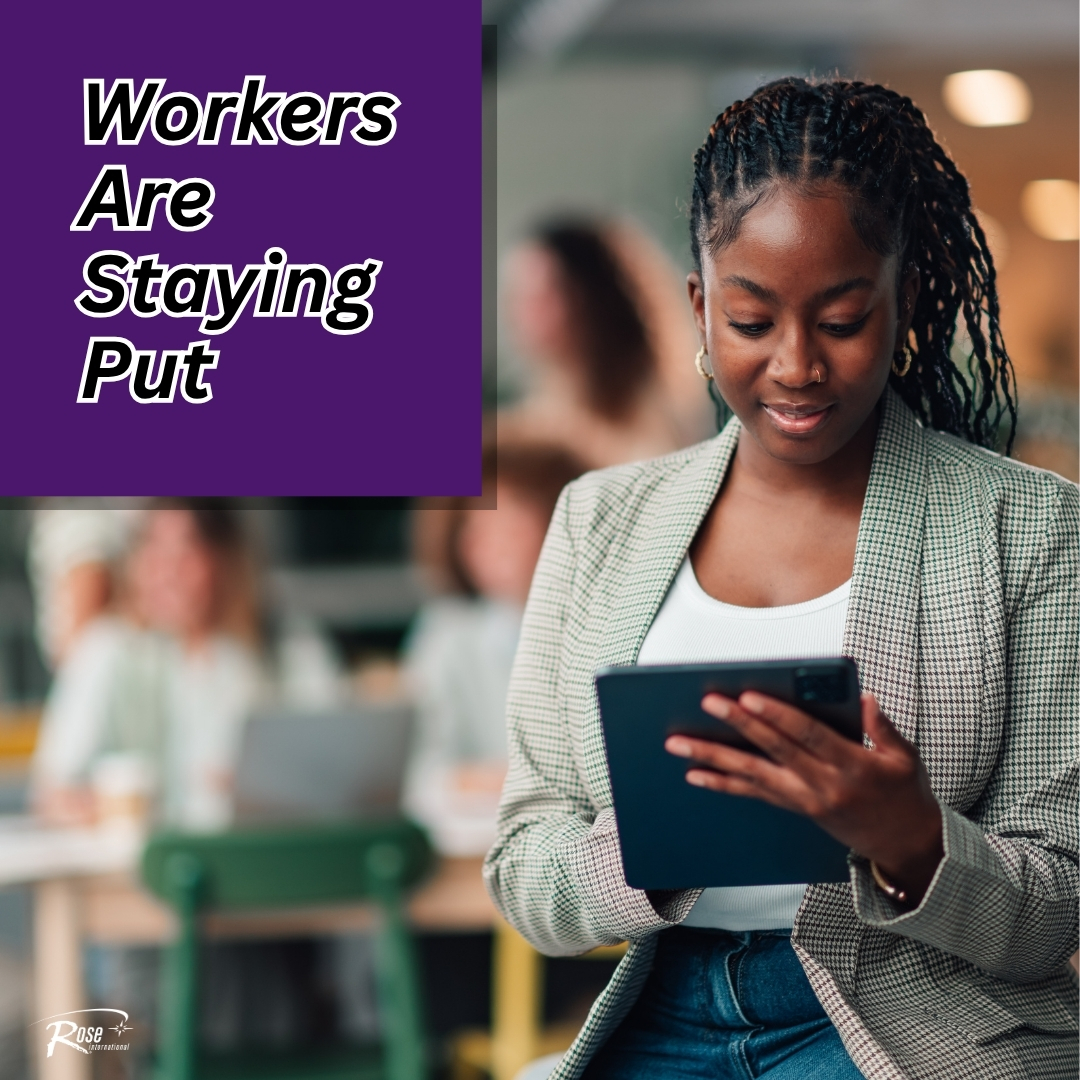 RoseInt's tweet photo. According to The Wall Street Journal, American workers are switching jobs at some of the lowest rates seen since the period following the Great Recession. The labor market settled into a lower-hiring, lower-separation environment, with many workers showing greater caution about leaving their existing positions. The shift is particularly noticeable among white-collar workers, where fewer employees move between employers. For organizations, lower worker mobility puts greater attention on retention, employee experience and opportunities for growth within the workforce.

#RoseInt #PeopleMakingItHappen #Workforce #JobShifts

📷: Canva Pro, Shutterstock