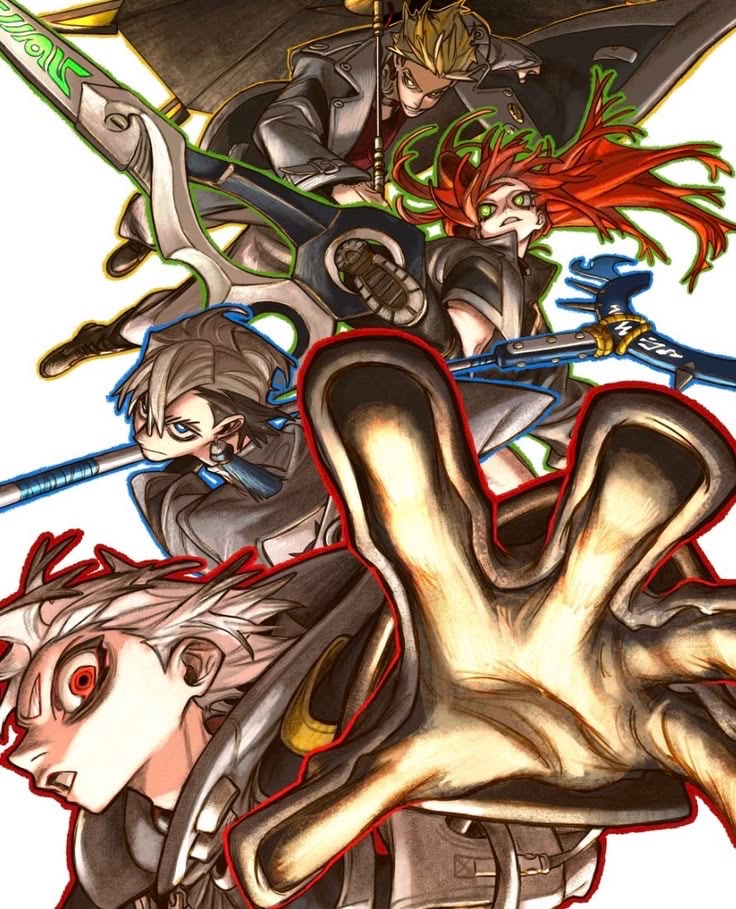 Ryusaesex's tweet photo. 𝄞⨾𓍢ִ໋ Cantores/bandas que EU acho que os personagens de Gachiakuta escutariam!! ˖ ࣪⊹
✮⋆˙A thread!🧵 https://t.co/9t2HaIEHJn