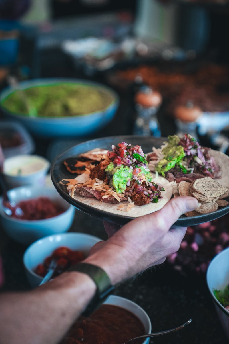 wehackhealth's tweet photo. First feast of the week taco Tuesday 🌮 🌮 🌮 open to a bit of individual creativity of course 

#wehackhealth #whhliftingcamp #wehackbelfast https://t.co/v6mtU3w4p5
