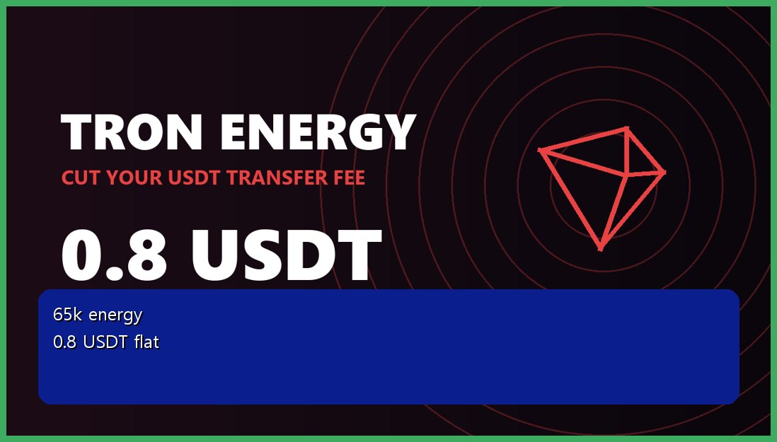TashinaLlf's tweet photo. Every customer payout comes with a fee that eats into the margin.

TRX energy rental fixes that.
65,000 energy for 0.8 USDT flat · Batch orders for payouts

Telegram: https://t.co/iaRr27ylaM
#TRXFees #Stablecoin https://t.co/fyJ6AHFWEx