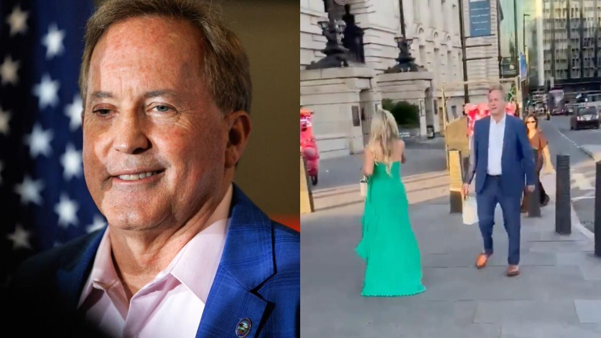 HQNewsNow's tweet photo. The American tourist who filmed Texas Republican Senate nominee Ken Paxton in London with his mistress during the 4th of July has revealed Paxton allegedly assaulted him during the encounter. https://t.co/F0atCcDC6I