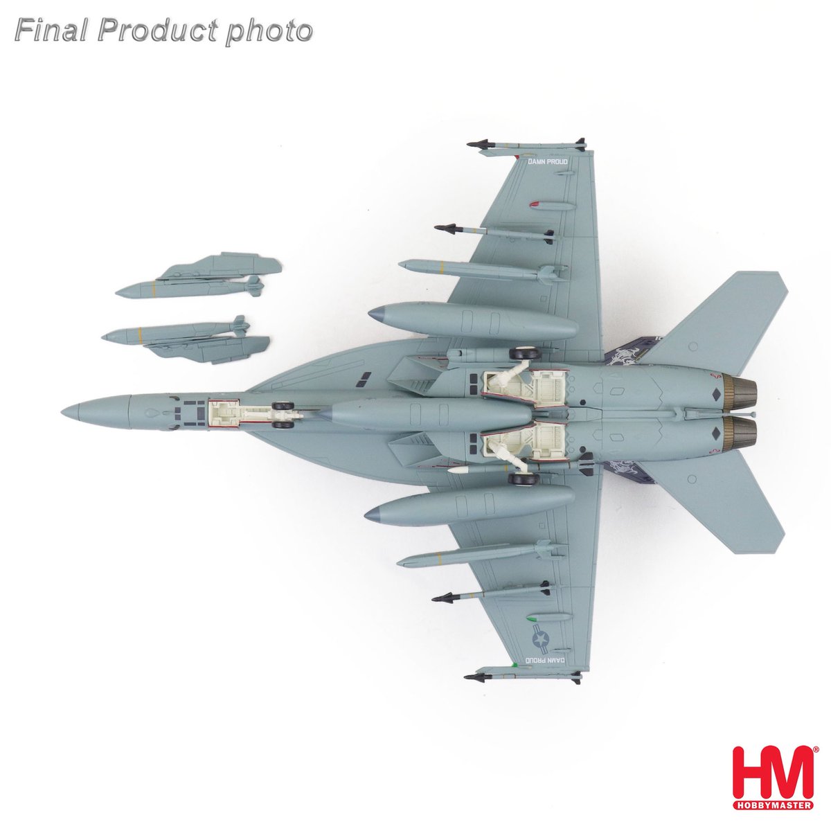 diecastdioram's tweet photo. Hobby Master HA5146 | McDonnell Douglas F/A-18E Super Hornet

McDonnell Douglas F/A-18E Super Hornet USN VFA-37 Ragin' Bulls, AJ100, USS Gerald R Ford, Operation Epic Fury, March 2026 

Scale 1:72 / Diecast model 

Pre-order now at: https://t.co/8YDB0T8pca https://t.co/CfiYTzUfYb