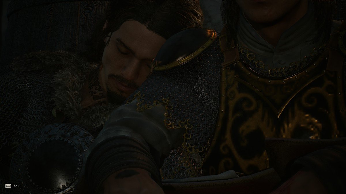 skarsghardy's tweet photo. fake vrakhiri hater, we saw you sleep peacefully on a (half-)vrakhiri shoulder 🫵🏾😂 https://t.co/YjEq6OlDUX