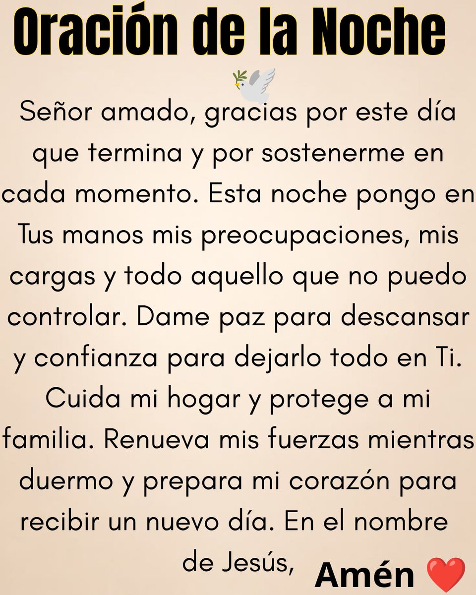mioraciondehoy's tweet photo. Feliz Noche ❤️🙏 https://t.co/tCeOE9UNNK