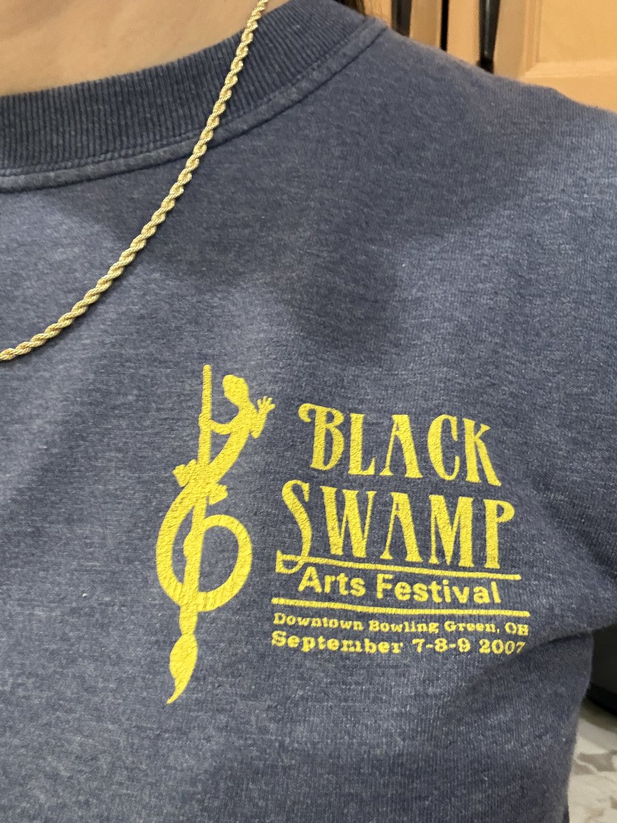 NewmanKaileigh's tweet photo. Started off Arts in Education week at the Arts Forum for Cynthia Woods Mitchell Pavilion. With some of my favorite arts advocate. 

And @bgsu throw back 2007 Black Swamp arts festival shirt 
@AldineArt https://t.co/jY8iqUWGlw