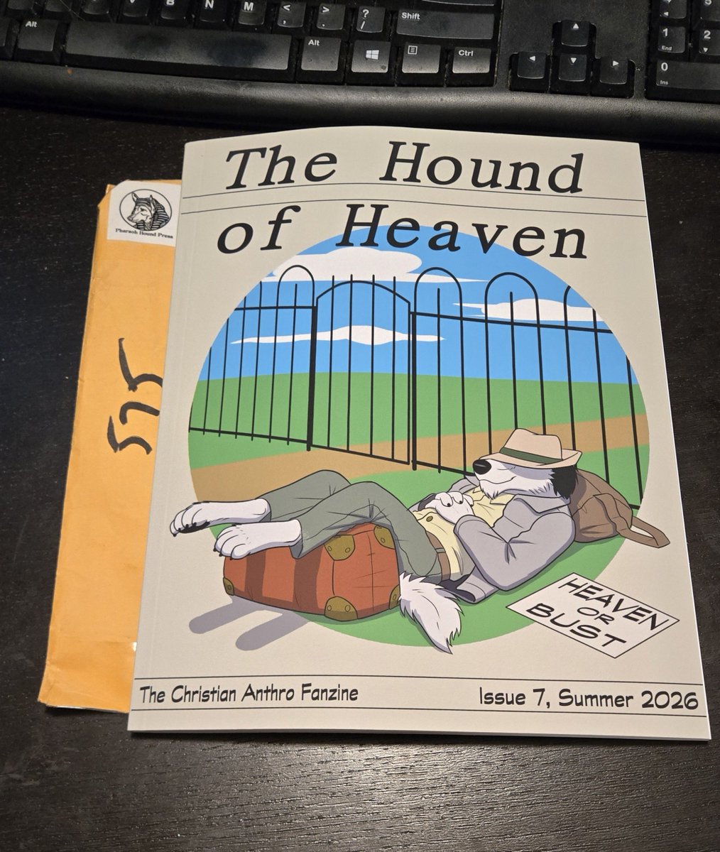 castor_wheels's tweet photo. OwO look what came in the mail today! Another excellent edition of Hound of Heaven! https://t.co/NF5TEx0fOG