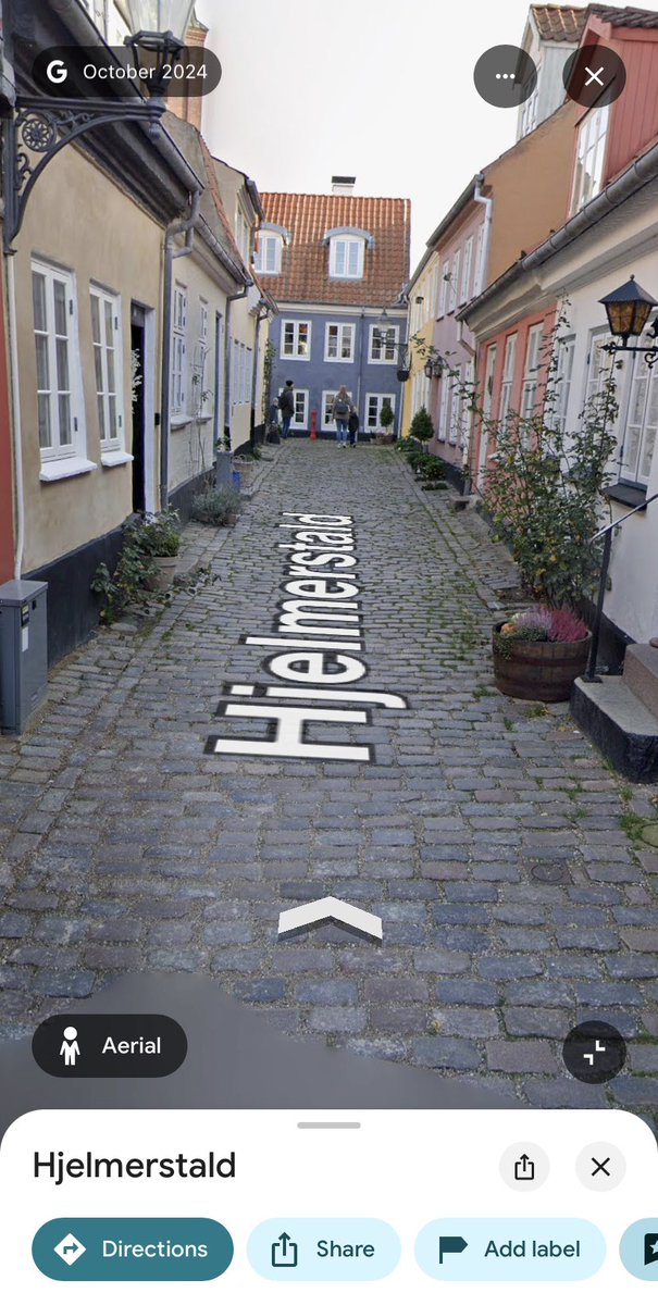 AndromedaRose4's tweet photo. My inspiration came from google street views in Denmark #Pokopia https://t.co/r0QvOw1rag