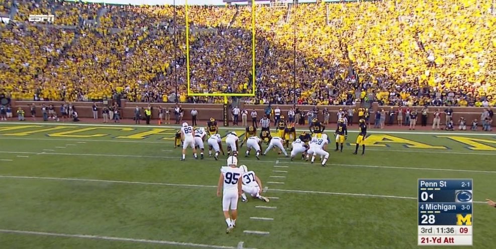 Kyle_F0rte's tweet photo. @DearOldState_16 Michigan fans miss Big Game James: https://t.co/hmDI61Se2y