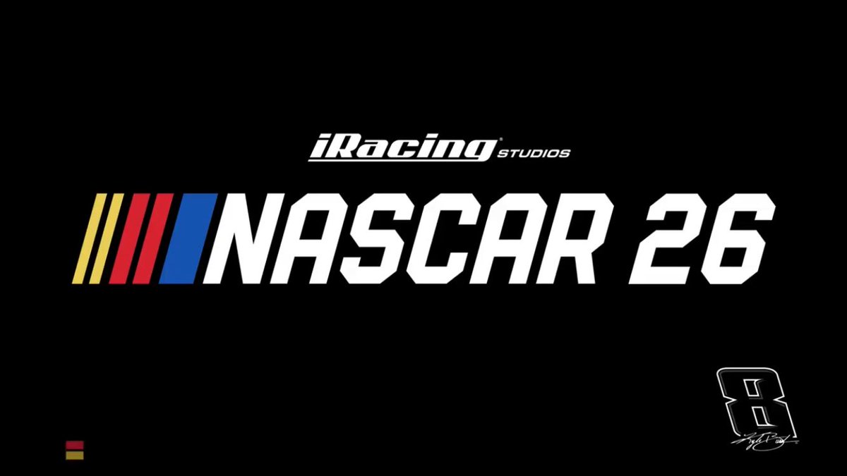 MrMatthewCFB's tweet photo. NASCAR 26’s loading screen features Kyle Busch’s number 8 on it https://t.co/5yIUwOSGzN