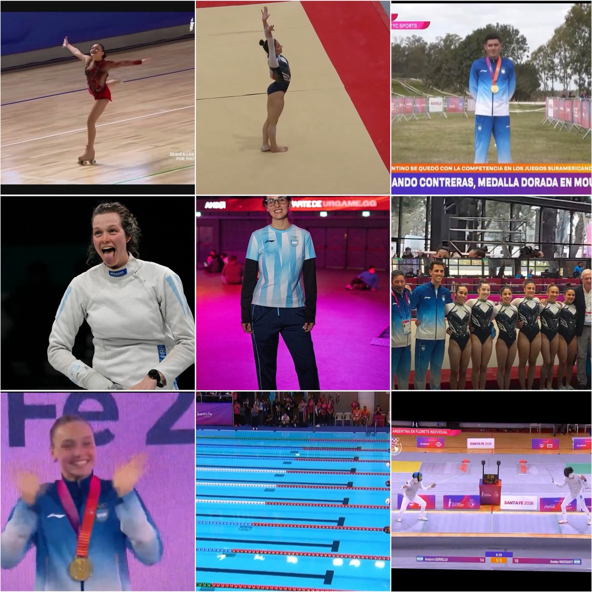 PriTeseira's tweet photo. Actualización?  Argentina hoy se levantó re zarpadaaaa y ganó muchas medallas de todos los colores 🥇🥈🥉
Juegos Suramericanos 
Felicidades y Gracias eternas por darlo todo !!🫶🏻🇦🇷 https://t.co/1Ux5y3Pf5h