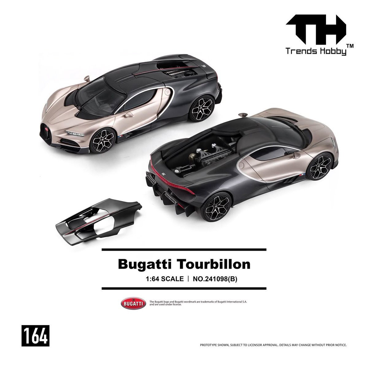 adrianoadp's tweet photo. Pre-Order Now: Trends Hobby 1/64
ETA: Jan 27

Bugatti Tourbillon: $30
Lamborghini Huracan GT3 EVO2: $35

Comment to reserve yours. https://t.co/wdPpCST8vC