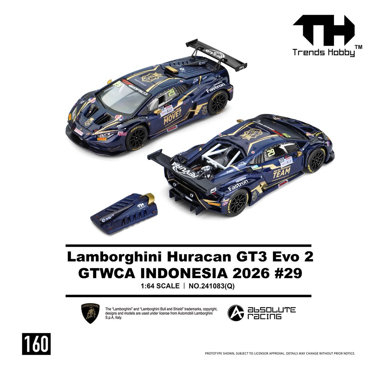 adrianoadp's tweet photo. Pre-Order Now: Trends Hobby 1/64
ETA: Jan 27

Bugatti Tourbillon: $30
Lamborghini Huracan GT3 EVO2: $35

Comment to reserve yours. https://t.co/wdPpCST8vC