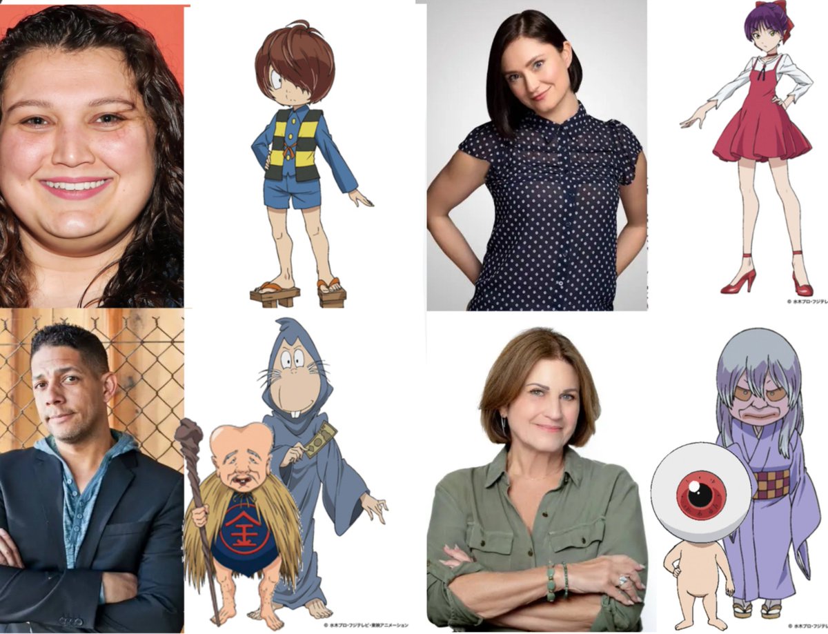 kaufmann_r74764's tweet photo. #水木しげる #gegegenokitaro
#ゲゲゲの鬼太郎
gegege no kitaro 2018 English dub cast wish list until it becomes reality one day. https://t.co/Qh8jxCdcIk