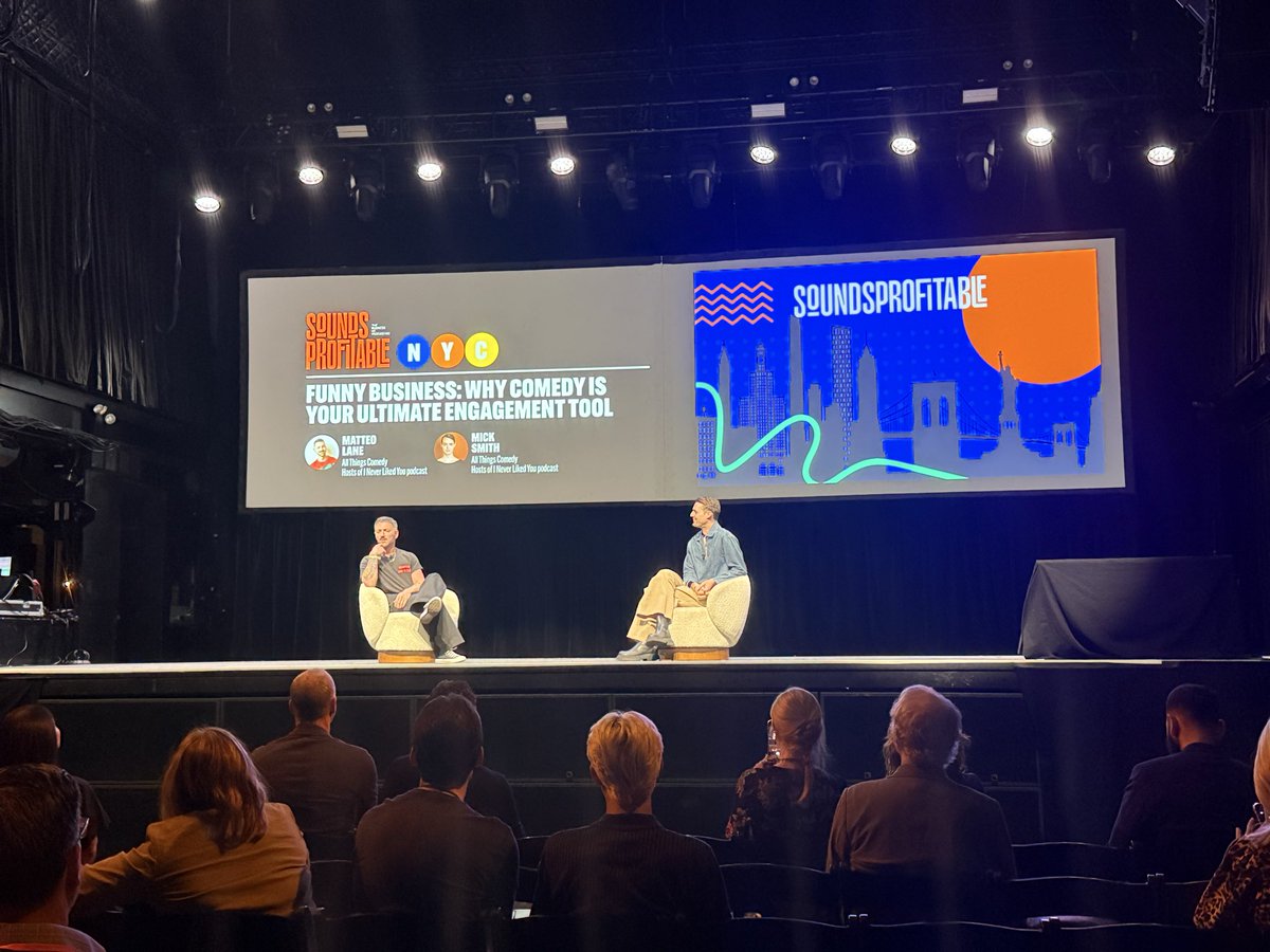 busylikeNYC's tweet photo. We are at Sounds Profitable Business Summit in NYC today. 

Business of podcasting, creator partnerships, leveraging YouTube, and more. https://t.co/csPLm3CPRs