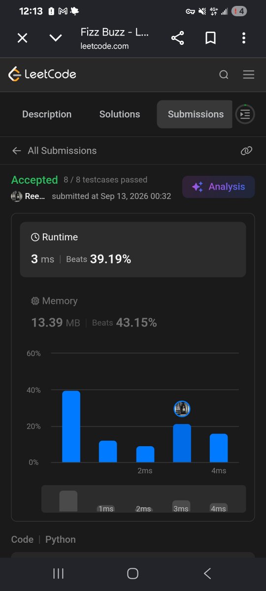 faree___dah's tweet photo. Day 14
I did some really easy leetcode challenges just to pass time.
#leetcode #challenge #pythoncoding https://t.co/4npHyuhAdm