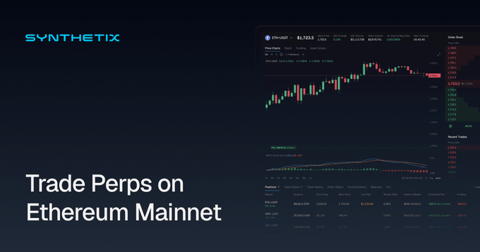 SnytehtisGen's tweet photo. @synthetix Synthetix Mainnet Trader Bonus claims open Sept. 22, 2026.

Eligible Perps Traders can receive an extra $SNX allocation based on their August Mainnet trading activity.

Check the details 👇
https://t.co/vWkhJ4E0lu https://t.co/5dLz32gf98