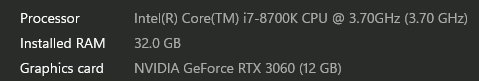 The hardware behind GlennHasABeard's local tests