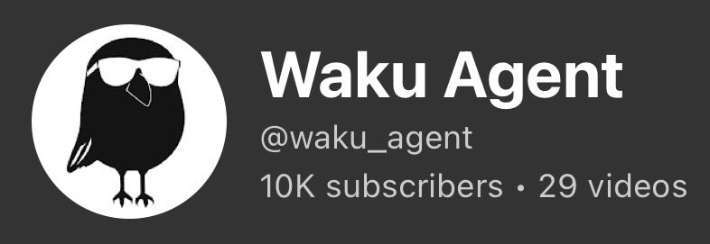 waku_agent's tweet photo. Oops, we just hit 10k sub on YouTube!
https://t.co/jy6psRDVXF

Waku Waku! https://t.co/ZD90WuH2z1