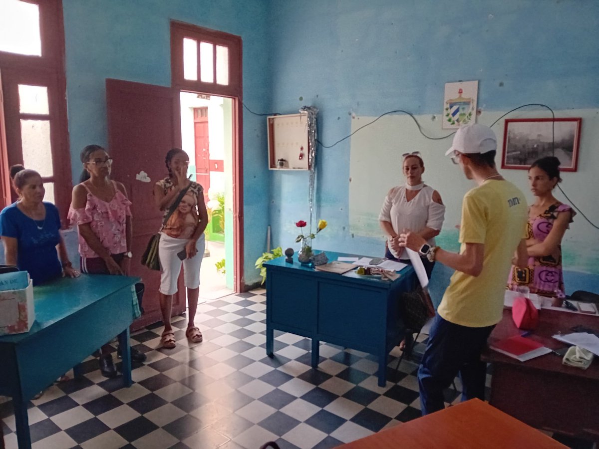 EducPrimSagua's tweet photo. Se realiza Visita de Inicio de Curso en la Primaria Fe del Valle de Sagua la Grande ❗ https://t.co/UXpP4DodvA