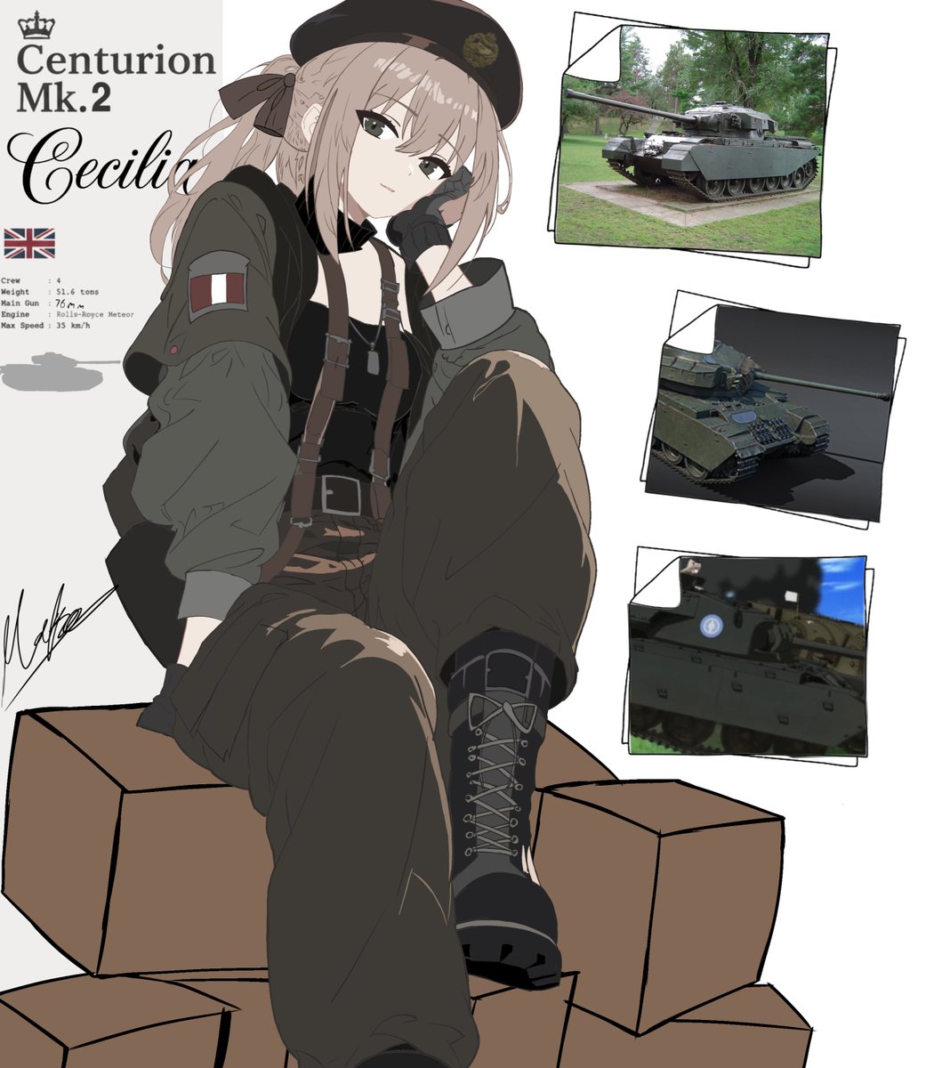 makoicchi's tweet photo. Centurion Mk2 https://t.co/L7Rl1eWRZu