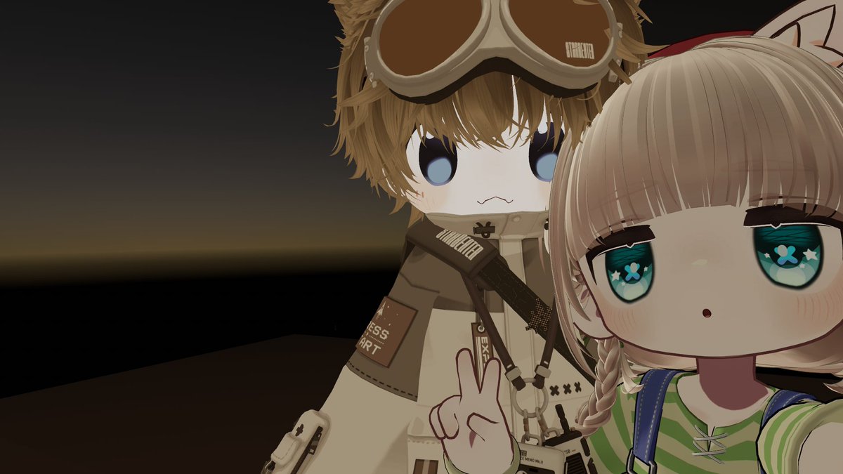 RU____VRC's tweet photo. オシャレしかわいいなまめひを発見！

#VRChat https://t.co/G21wGViOEC
