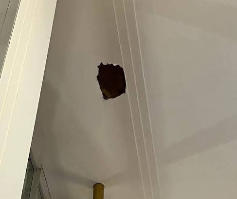 howardlutnick's tweet photo. Here is the video of the ceiling of the Kennedy Center crashing violently onto the main Lobby floor. Failing roofing, collapsing concrete supports, and steel that is rotting have created completely unsafe conditions.

It was caught on security video, missing one of the Center’s security guards by just minutes. If a performance had been underway, patrons could have been killed.

The entire building is in this kind of shape. People cannot be allowed to go into this building any longer. It must be closed and reconstructed, and a major fundraising effort must take place to cover the Kennedy Center’s operating expenses.

Like many other Centers, it operates at a huge loss. For the Kennedy Center, that has historically been $80-$100 million a year.

Only President Trump can deliver the renovation on time and on budget, and only President Trump can raise the money to keep the Center out of bankruptcy.