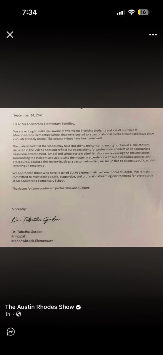 TheDevilKoko's tweet photo. Hey so uhh this happened in my state/city and they released a letter to parents 😭😭😭😭😭😭 https://t.co/se9iQSTWBt