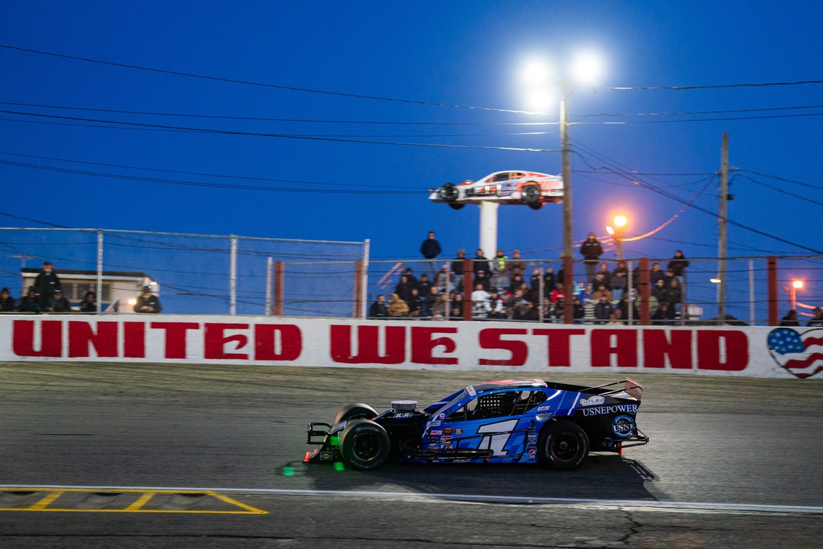 PatrickEmerling's tweet photo. Just two races left in the championship battle on the #NWMT. We may have a bit of a cushion going into the stretch run, but you never know what can happen. The USNEPower Motorsports Energizer 1️⃣ is ready for battle on Long Island Saturday night.

📸 @tmracephoto https://t.co/1iWxuRgwJ0