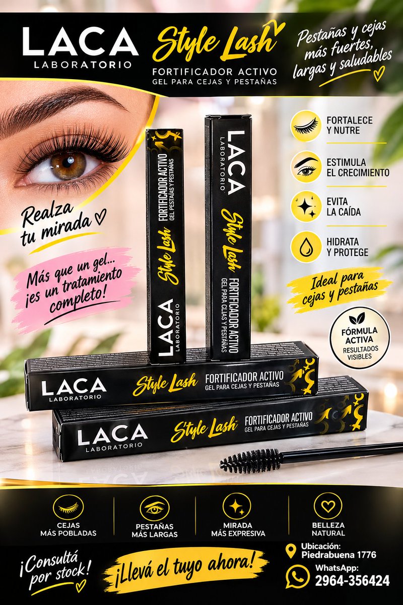 ceciliavaldez11's tweet photo. #LacaStyleLash
#StyleLash
#LacaLaboratorio
#Laca
#FortificadorDeCejas
#TratamientoDePestañas
#GelPestañas
#SerumPestañas https://t.co/lJaWbpx1ot