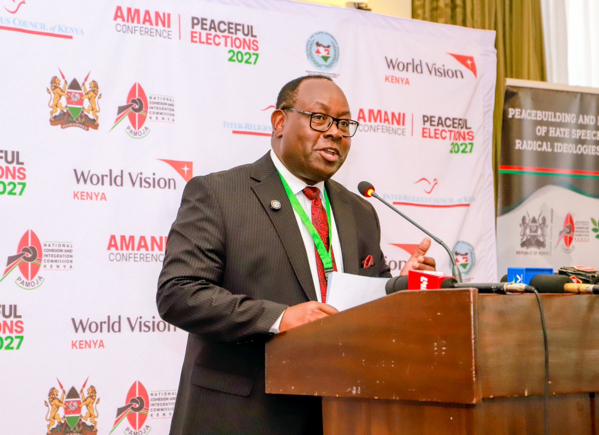 irck_info's tweet photo. AMANI CONFERENCE 2026: Ahead of Kenya's 2027 general elections, a peaceful and inclusive electoral process demands collective action today.

IRCK joined national and development partners at the Amani Conference to advance Kenya's peaceful elections agenda, with dialogue centered on conflict prevention, social cohesion, digital literacy and online safety, and amplifying marginalized voices priorities that align closely with IRCK's interfaith peacebuilding mandate.

Alongside the @NCIC_Kenya @NSCpeace @UNDPKenya @WorldVisionKE IRCK reaffirmed that safeguarding peace is a shared responsibility. This calls for institutional accountability, inclusive dialogue, and sustained collective action to ensure safe and credible participation for all Kenyans regardless of faith, ethnicity, or region.