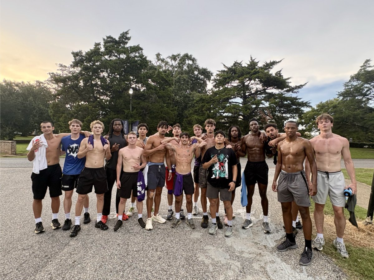 coachjohnredman's tweet photo. They don't call it Spring “HILL” College for nothing... #HillYeah 🟣⚜️⚫ #FamilyFirst #FastFreeFearleas https://t.co/Mle0UKV7Bi