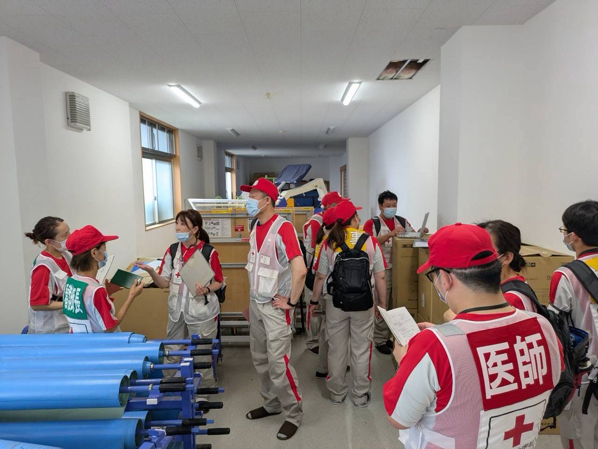 kochi_jrc's tweet photo. 令和8年熊本地震災害の被災地で救護活動に従事していた日本赤十字社高知県支部救護班（第３班）が、無事に帰着しました。
活動を支えていただいた関係者の皆さまに感謝申し上げるとともに、被災地の一日も早い復旧・復興を心よりお祈りいたします。 https://t.co/gd3WmzjbFP