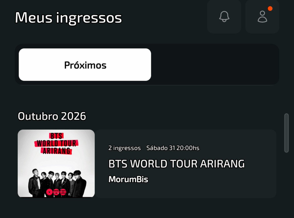 vvantehyun's tweet photo. Tô vendendo 1 ingresso para o show do dia 31 pista 

Tô vendendo porque consegui o sound para o mesmo dia

Tô pedindo 4k manda dm quem tiver interesse 

#arirang #showbts #BTS_WORLDTOUR_ARİRANG #army https://t.co/sCXGpFYIDo