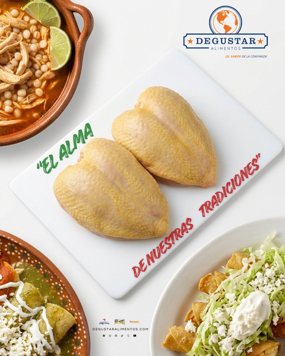 Degustar_A's tweet photo. ¡Insumo de máxima versatilidad y corte limpio para tu línea de producción!
🚛Pedidos: https://t.co/CosbEEeVQA
📲Nuestro catálogo: https://t.co/SFg127g1fY
🐥Contamos con venta por carga, tarima, cajas, mayoreo y menudeo🐥
#vivamexico #MesPatrio #pechugadepollo #degustaralimentos https://t.co/VEglnRVPsP